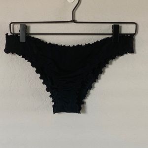 Black Extra Cheeky Bikini Bottoms